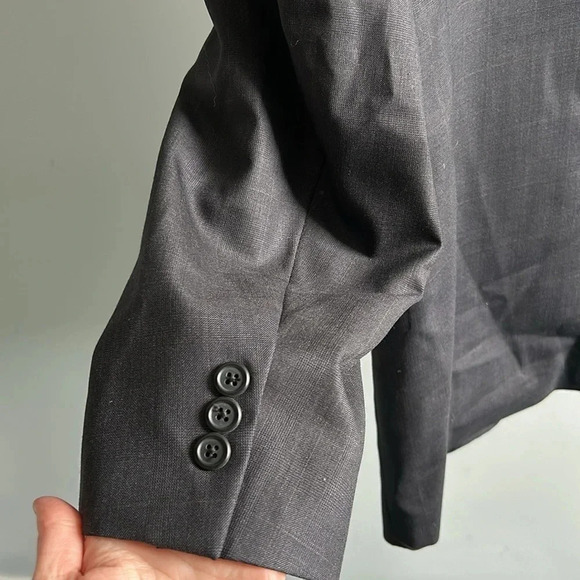 Men's Louis Roth Suit Jacket | 42L Suit Jacket | 42L | Dark Gray Suit Jacket - Picture 10 of 10